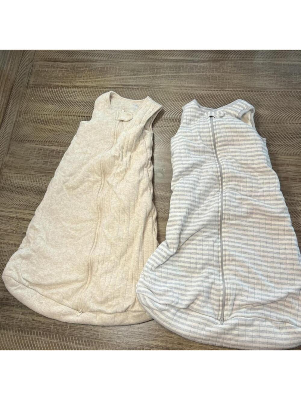 Set of 2 Cotton Sleep sacks - 6 -12M